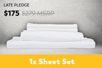 Super Early Bird - 1x Sheet Set ($175) - Late Pledge