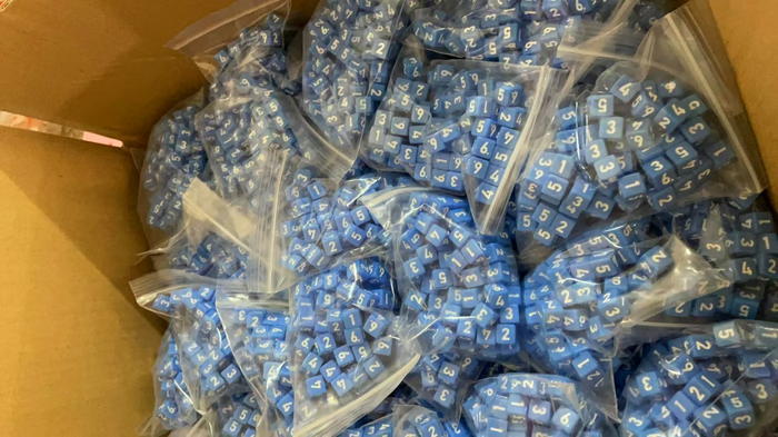 Water dice ready to put out some fires!