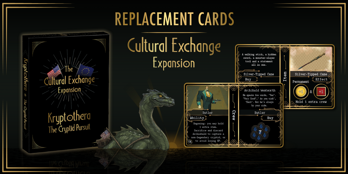 Find here Kryptothera: The Cryptid Pursuit The Cultural Exchange Mini Expansion