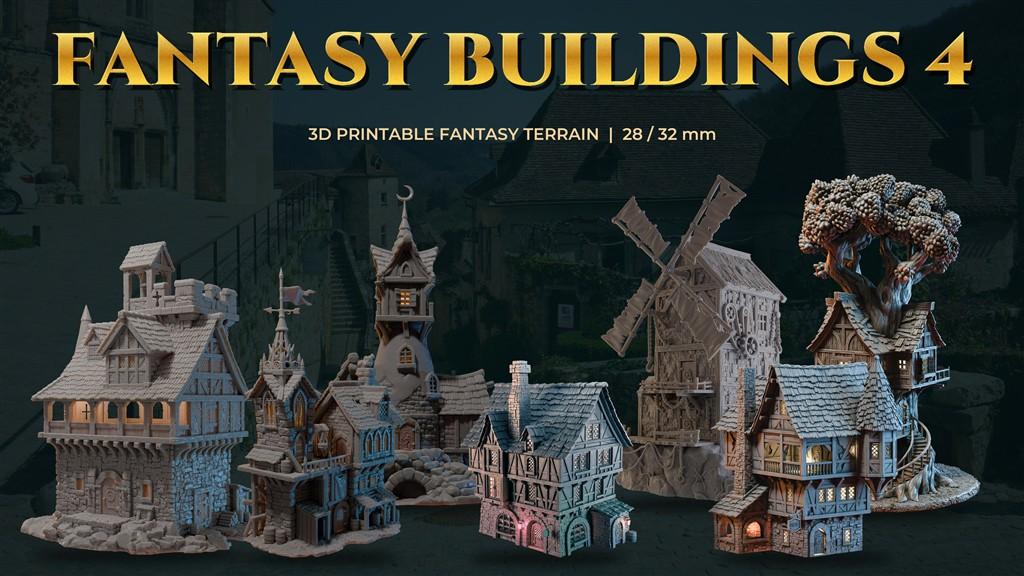 FANTASY BUILDINGS 4
