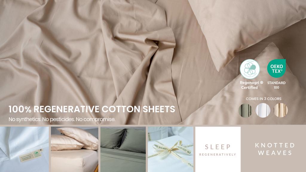 The Clean Sheet : 100% Regenerative Cotton