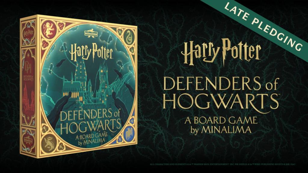Defenders of Hogwarts: a board game by MinaLima
