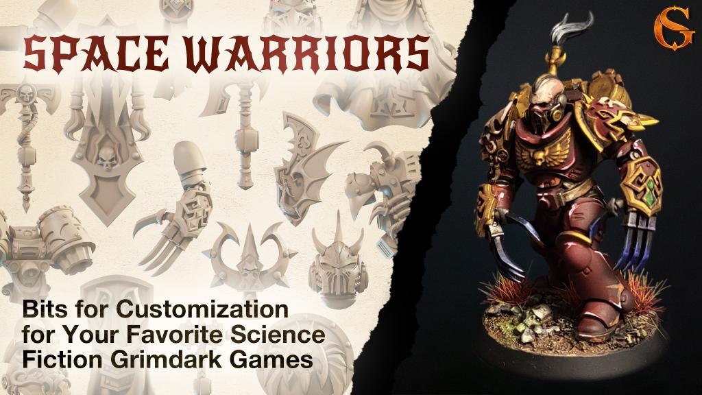 Space Warriors: Modular Battle Armor Components