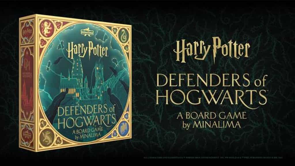 Defenders of Hogwarts: a board game by MinaLima